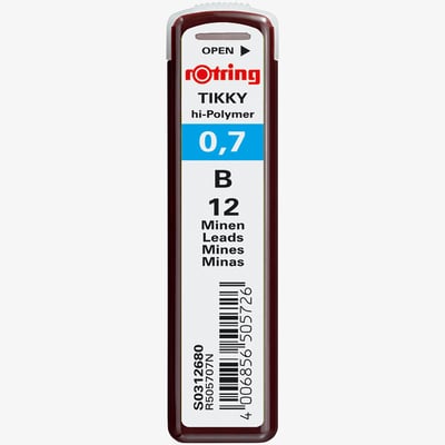 Rotring Tikky Leads - B - 0.70mm