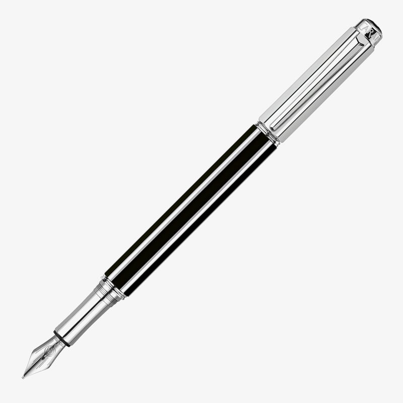 Caran d'Ache Caran d'Ache Varius China Fountain Pen - Black Rhodium Coated
