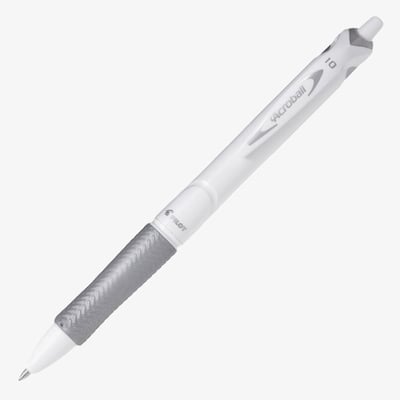 Pilot Acroball Pure White Ballpoint Pen [BAB-15M-BG]