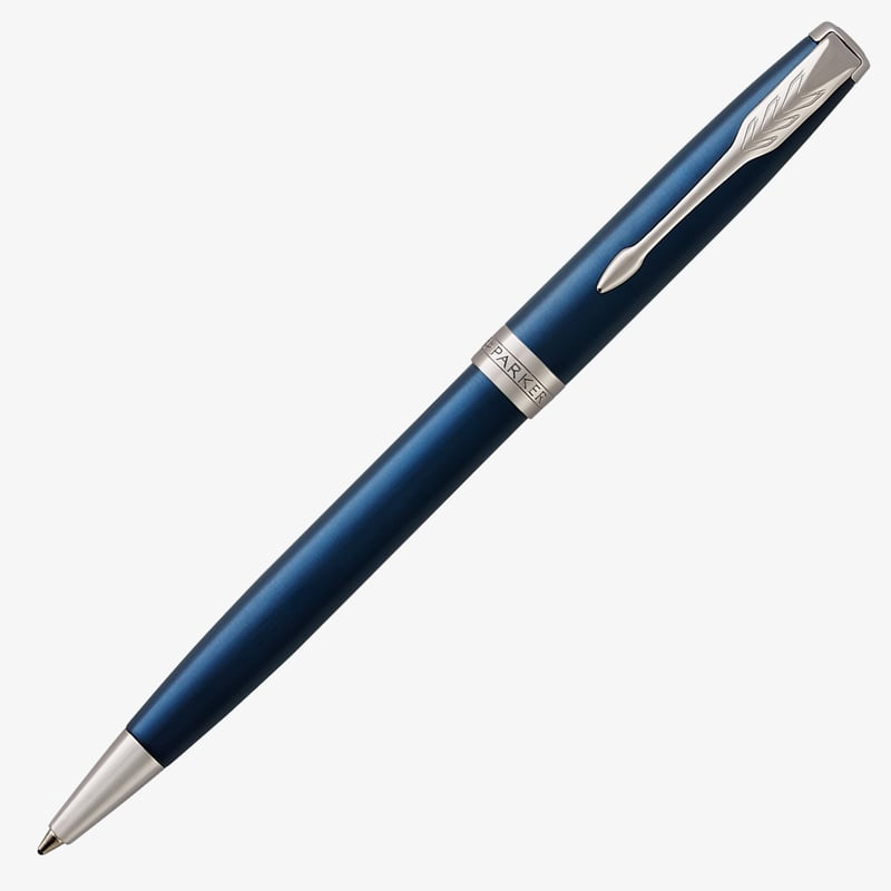 Parker Parker Sonnet Ballpoint Pen - Blue Lacquer Chrome Trim