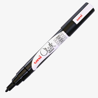 Uni-Ball PWE-3MS ChalkGlass Marker