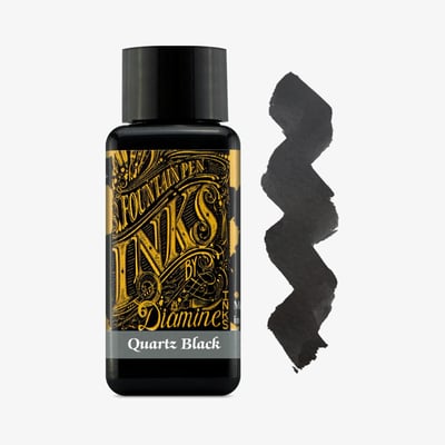 Diamine Ink Bottle 30ml - Quartz Black