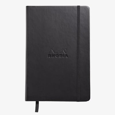 Rhodia Webnotebook  - Medium Black - Ruled