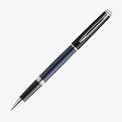Waterman Hemisphere Rollerball Pen - Black & Blue