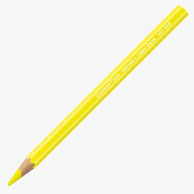 Caran d'Ache Fluorescent Pencil - Yellow