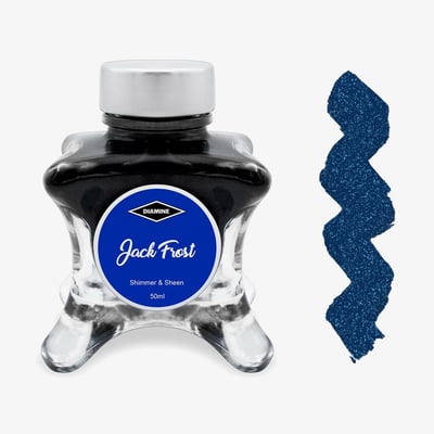 Diamine Inkvent Christmas Ink Bottle 50ml - Jack Frost