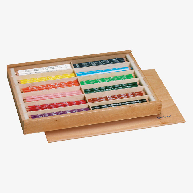 Bruynzeel Bruynzeel Triple Colours Pencils - Assorted Colours (Wooden Case of 144)