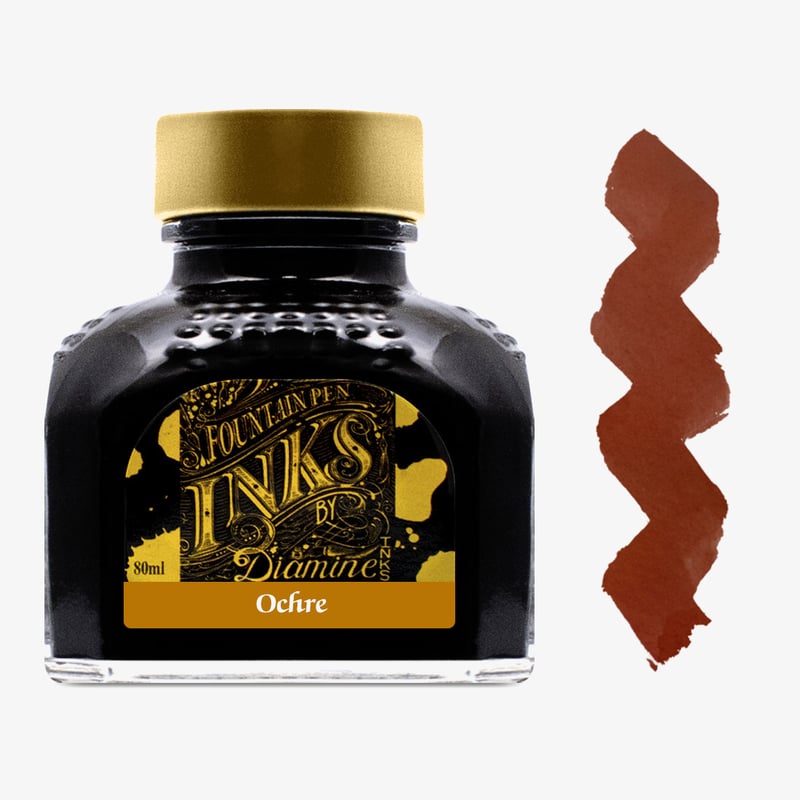 Diamine Inks Diamine Ink Bottle 80ml - Ochre