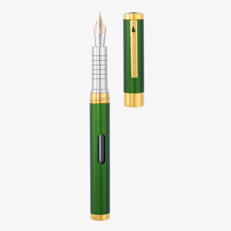 Diplomat Diplomat NeXus Demo Fountain Pen -  Green Gold Trim