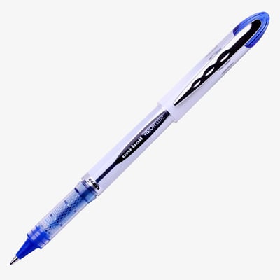 Uni-Ball UB-200 Vision Elite Rollerball Pen - Blue