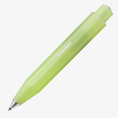Kaweco Frosted Sport Ballpoint Pen - Fine Lime