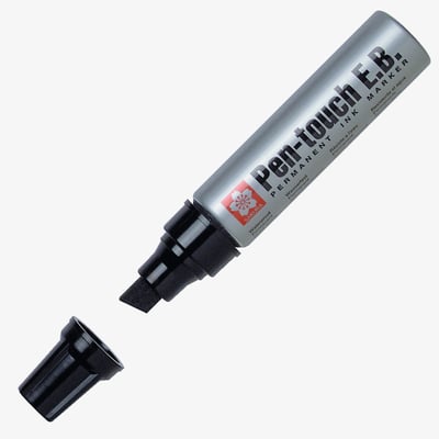 Sakura Pen-Touch Permanent Marker - Extra Broad - Black