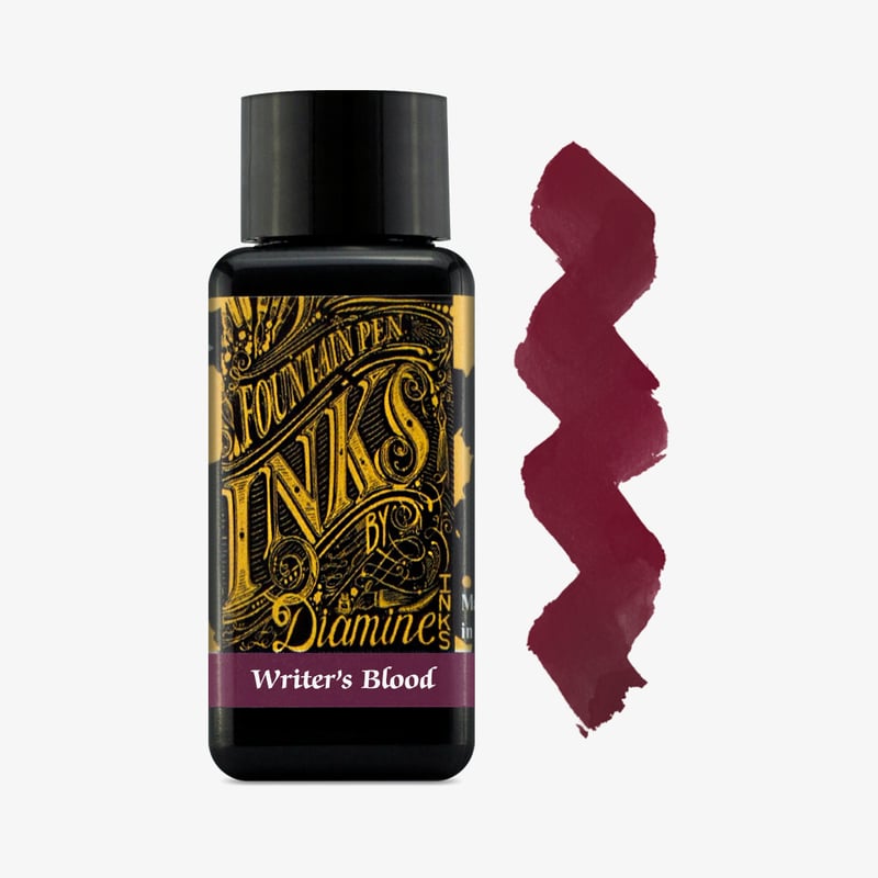 Diamine Inks Diamine Ink Bottle 30ml - Writers Blood