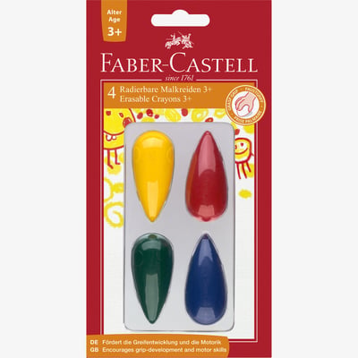 Faber-Castell Crayon Fingers - Blister of 4
