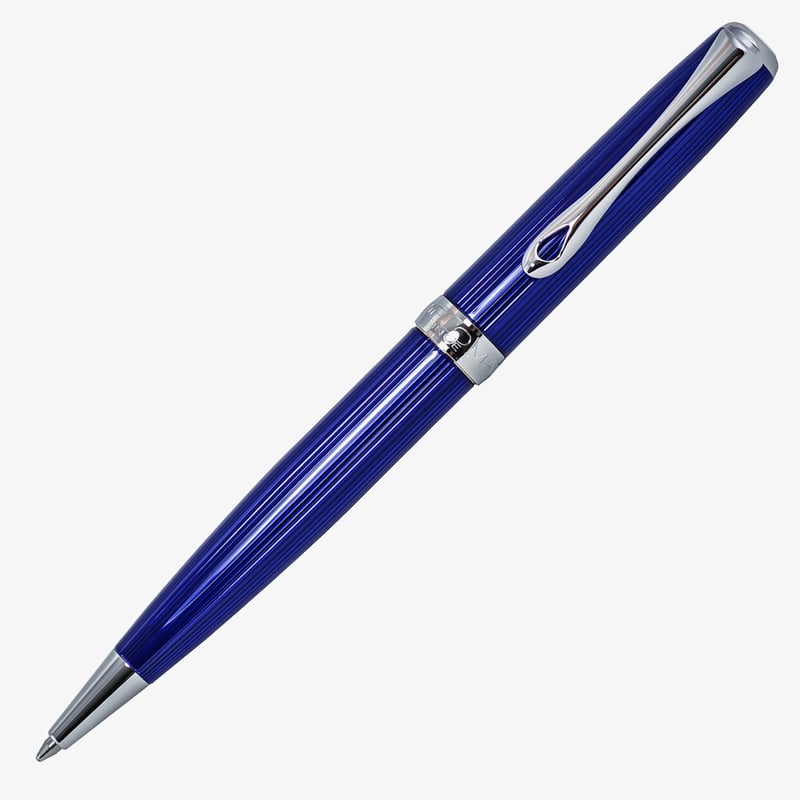 Diplomat Diplomat Excellence A2 Ballpoint Pen - Skyline Blue Chrome Trim