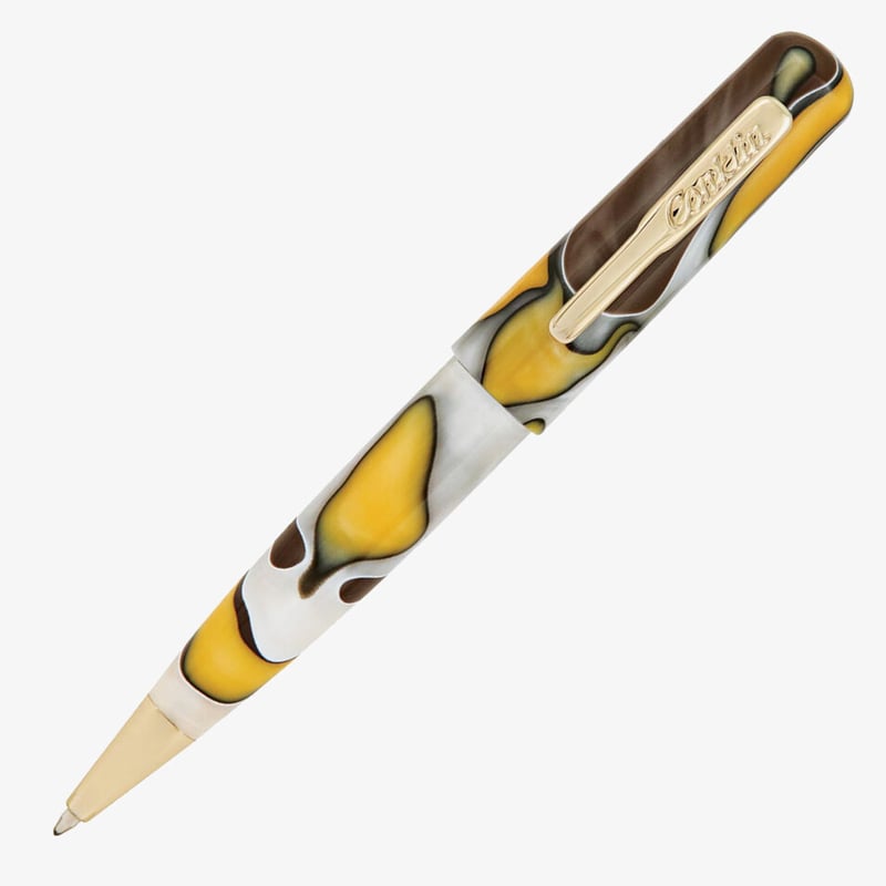 Conklin Conklin All American Ballpoint Pen - Yellowstone Gold Trim