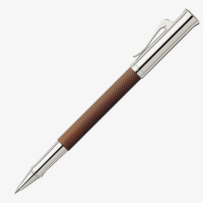 Graf von Faber-Castell Guilloche Rollerball Pen - Cognac