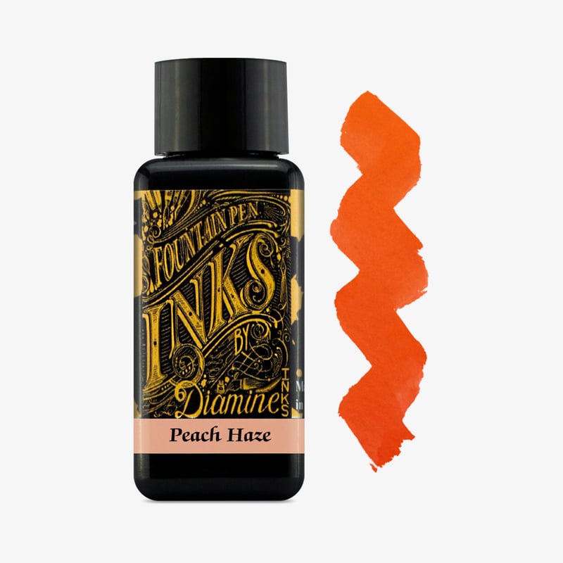 Diamine Inks Diamine Ink Bottle 30ml - Peach Haze