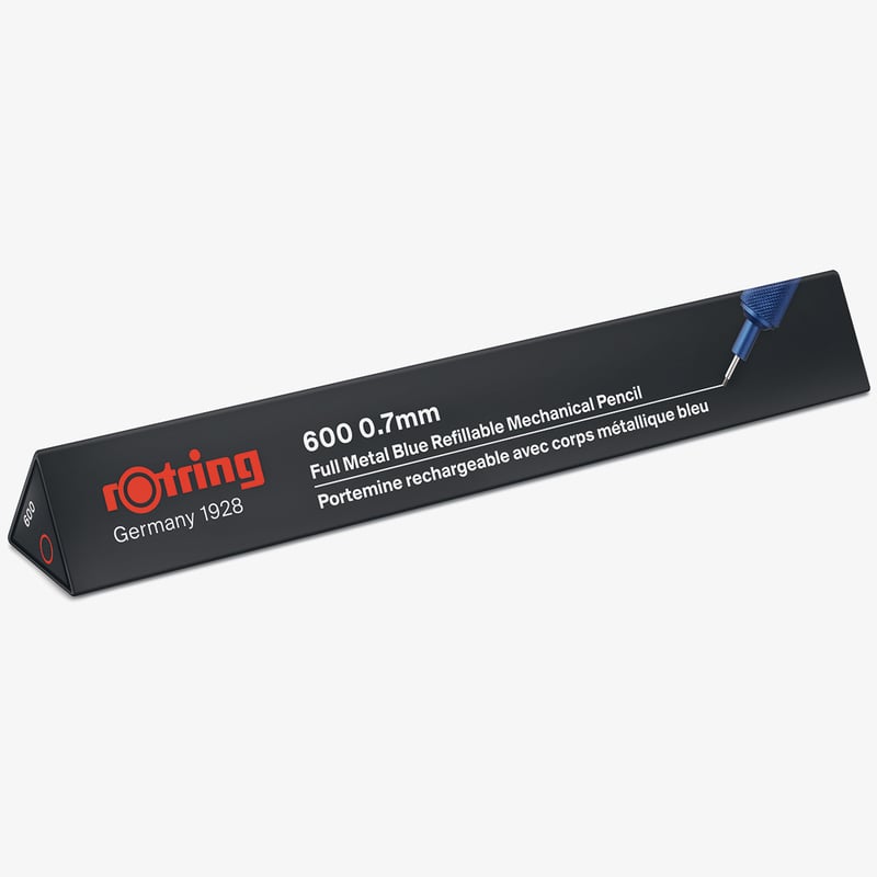 Rotring 600 Mechanical Pencil - Blue Barrel - 0.7mm