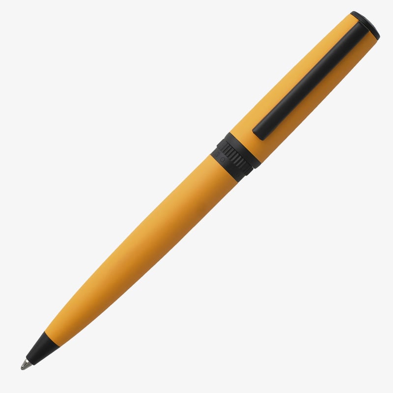 Hugo Boss Hugo Boss Gear Ballpoint Pen - Matrix Yellow