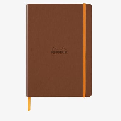 Rhodia Softcover Notebook - A5 - Copper - Dotted