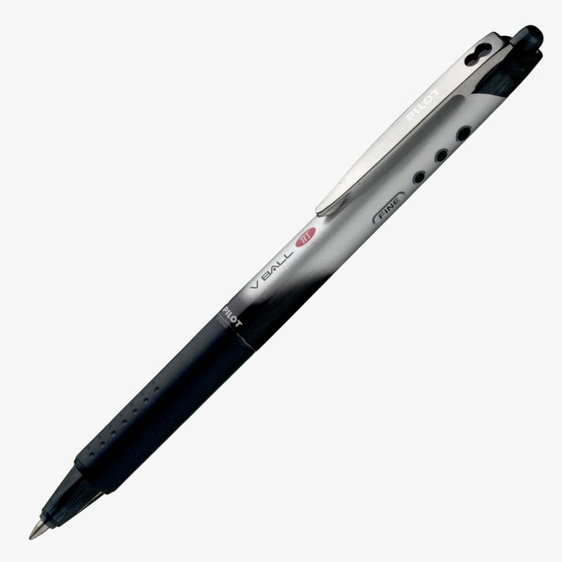 Pilot Pilot V Ball 5 Retractable Rollerball Pen - Black