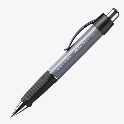Faber-Castell Grip Plus Ballpoint Pen - Stone Grey