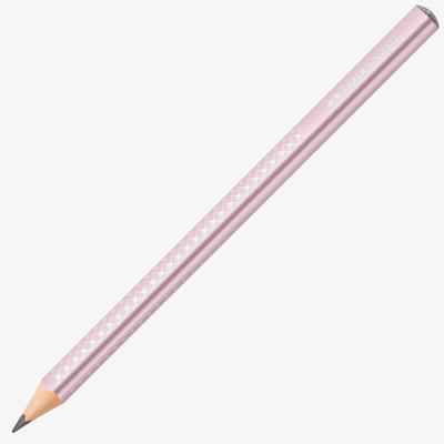 Faber-Castell Jumbo Sparkle Graphite Pencil - Rose Metallic