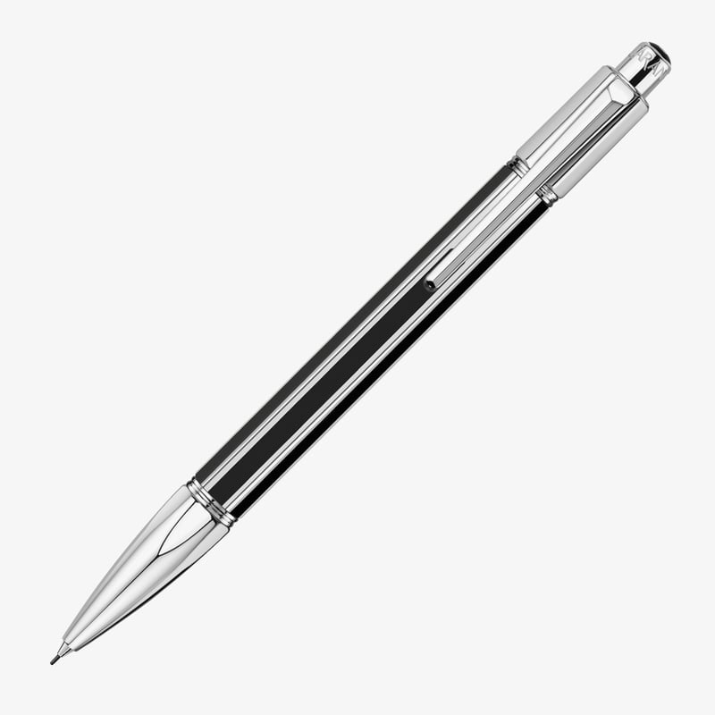 Caran d'Ache Caran d'Ache Varius China Mechanical Pencil - 0.7mm - Black Rhodium Coated