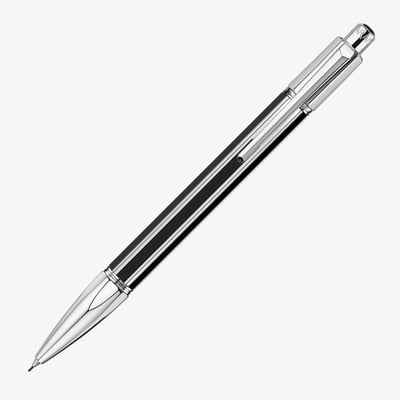 Caran d'Ache Varius China Mechanical Pencil - 0.7mm - Black Rhodium Coated