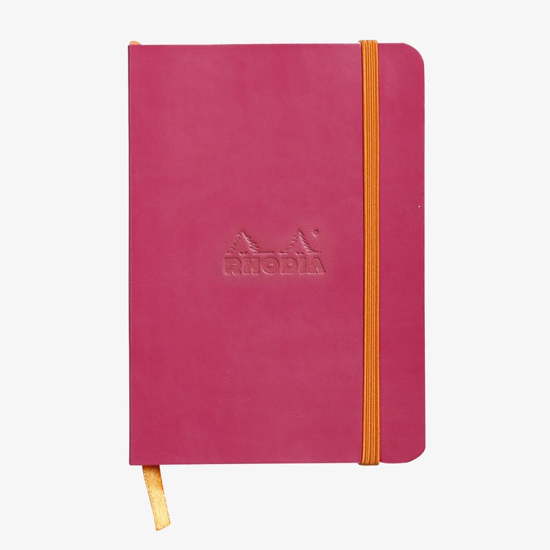 Rhodia Rhodia Softcover Notebook - Medium - Raspberry - Lined