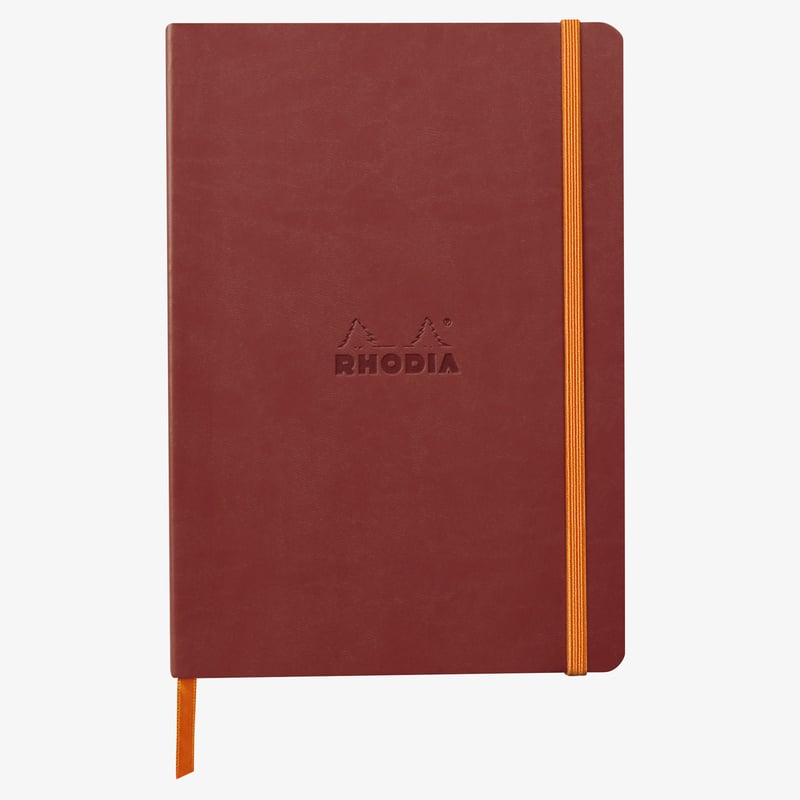 Rhodia Rhodia Softcover Notebook - A5 - Nacarat - Lined