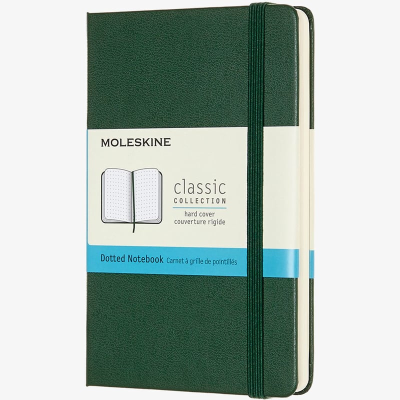 Moleskine Moleskine Classic Hardback Pocket Notebook - Dotted - Assorted