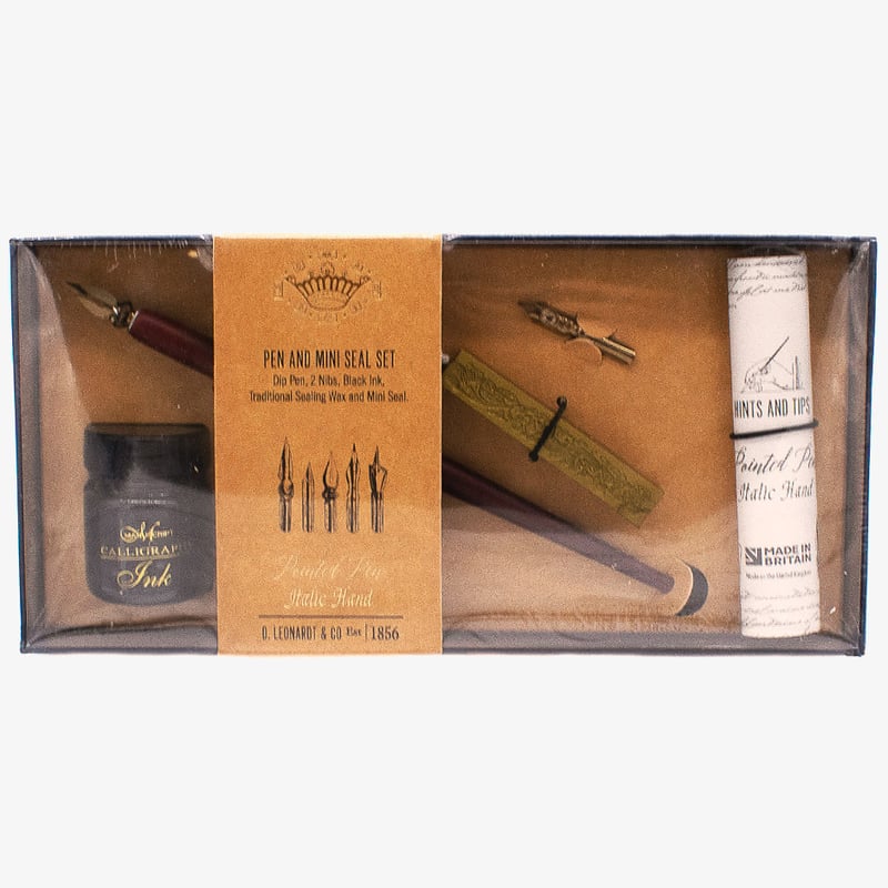 Manuscript Manuscript Art of Writing Pen & Mini Seal set