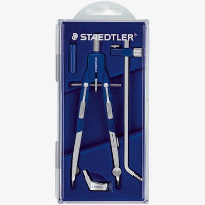 Staedtler Mars Comfort - Quick Setting Compass with Universal Adaptor and Extension Bar