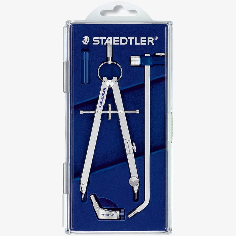Staedtler Staedtler Mars Comfort - Precision Compass with Universal Adaptor and Extension Bar