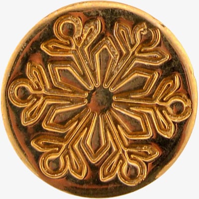 Manuscript Decorative Sealing Coin - Snowflake