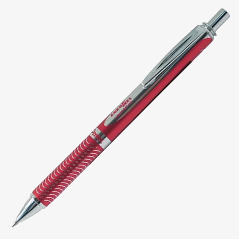 Pentel Pentel EnerGel Sterling Rollerball Pen - 0.7mm - Red (Gift Boxed)