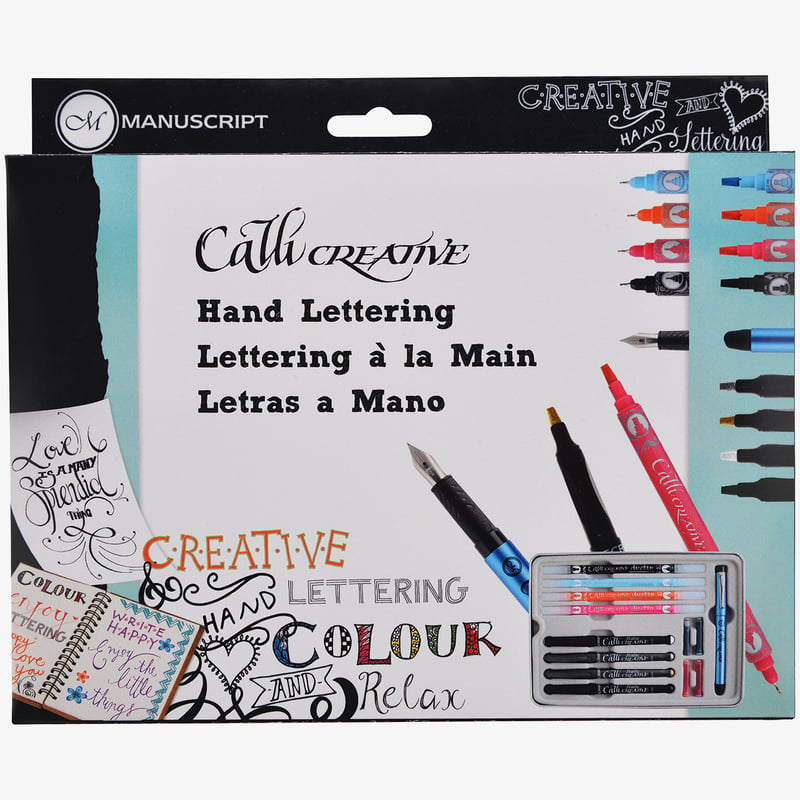 Manuscript Manuscript Callicreative Hand Lettering Set