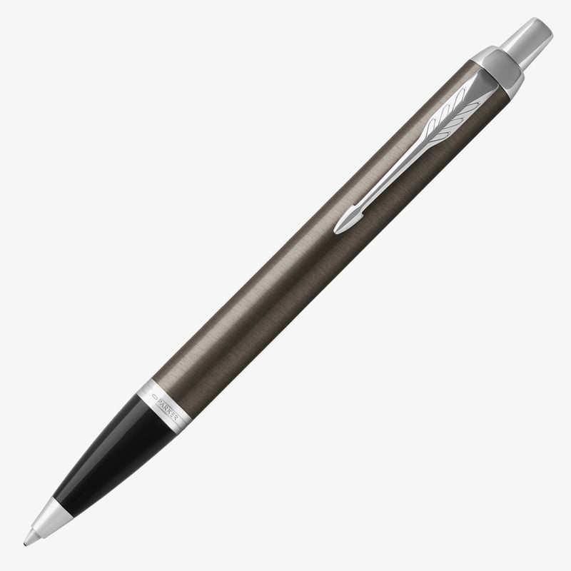 Parker Parker IM Ballpoint Pen - Dark Espresso Chrome Trim