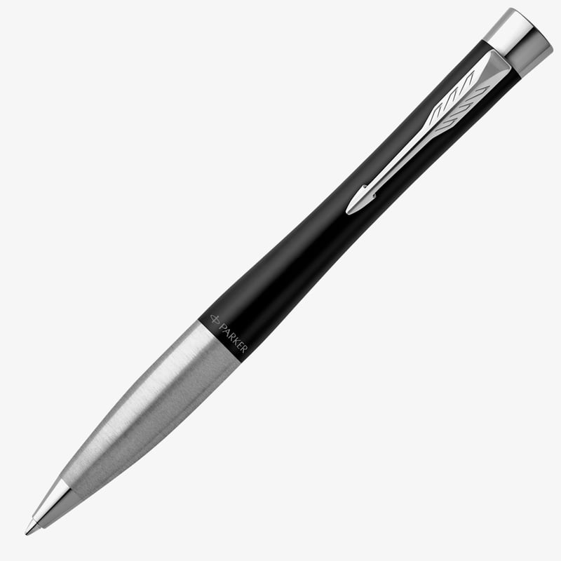 Parker Parker Urban Ballpoint Pen - Matte Black Chrome Trim