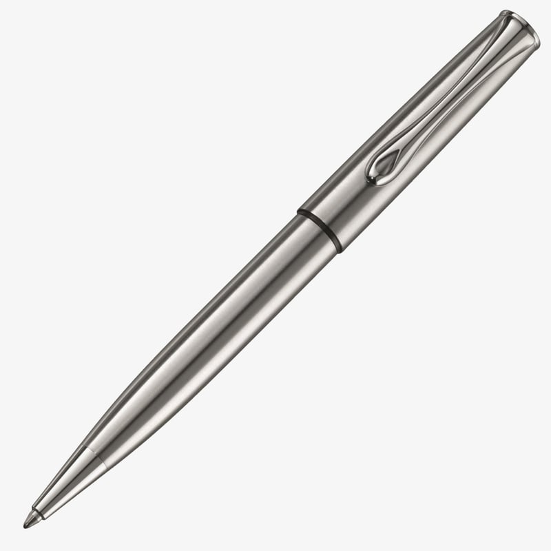 Diplomat Diplomat Esteem Ballpoint Pen - Matt Chrome