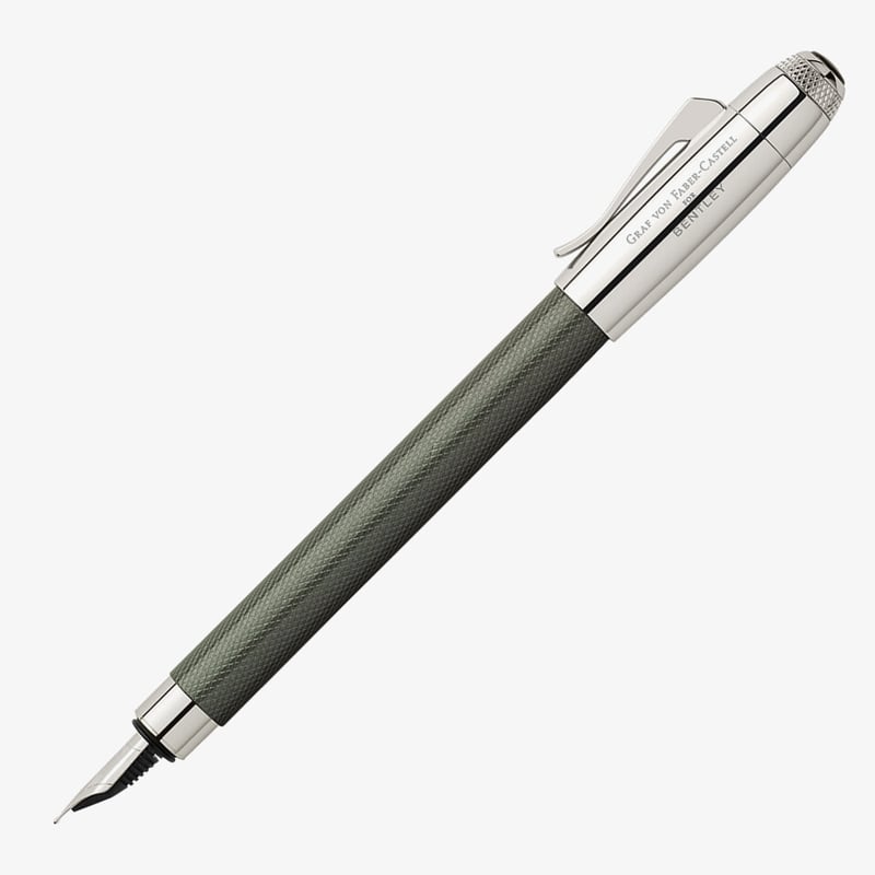 Graf von Faber-Castell Graf von Faber-Castell for Bentley Fountain Pen - Tungsten Grey