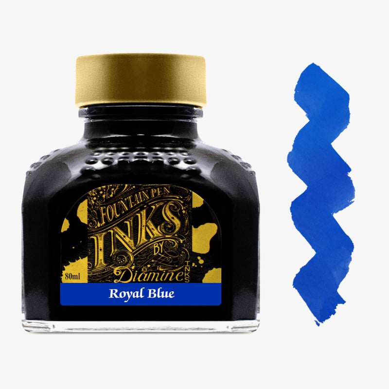 Diamine Inks Diamine Ink Bottle 80ml - Royal Blue