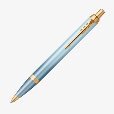 Parker IM Ritual Ballpoint Pen - Green Gold Trim