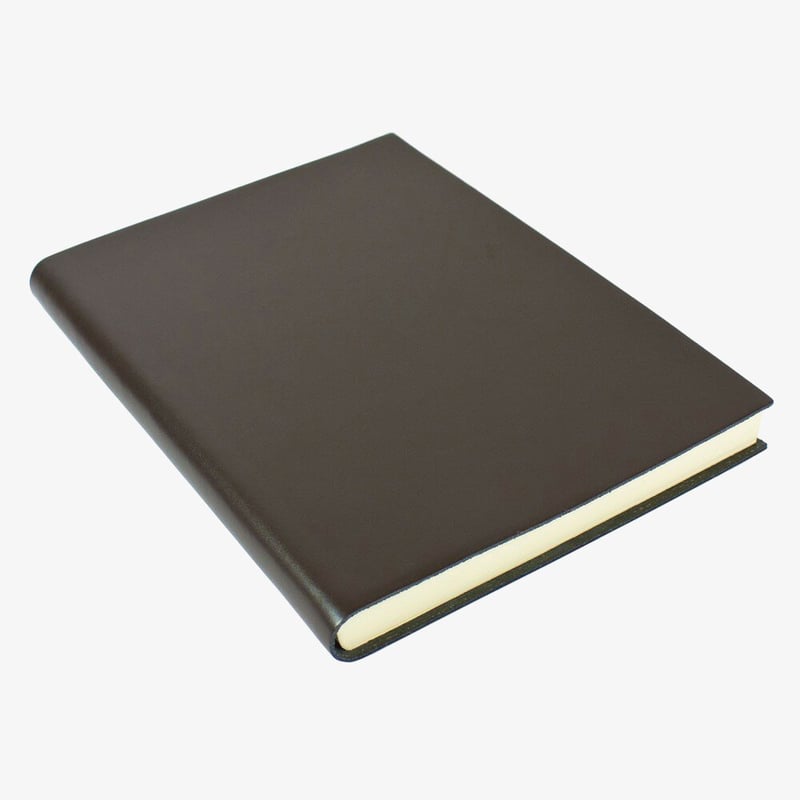 Papuro Papuro Torcello Leather Journal - Brown - Oversize