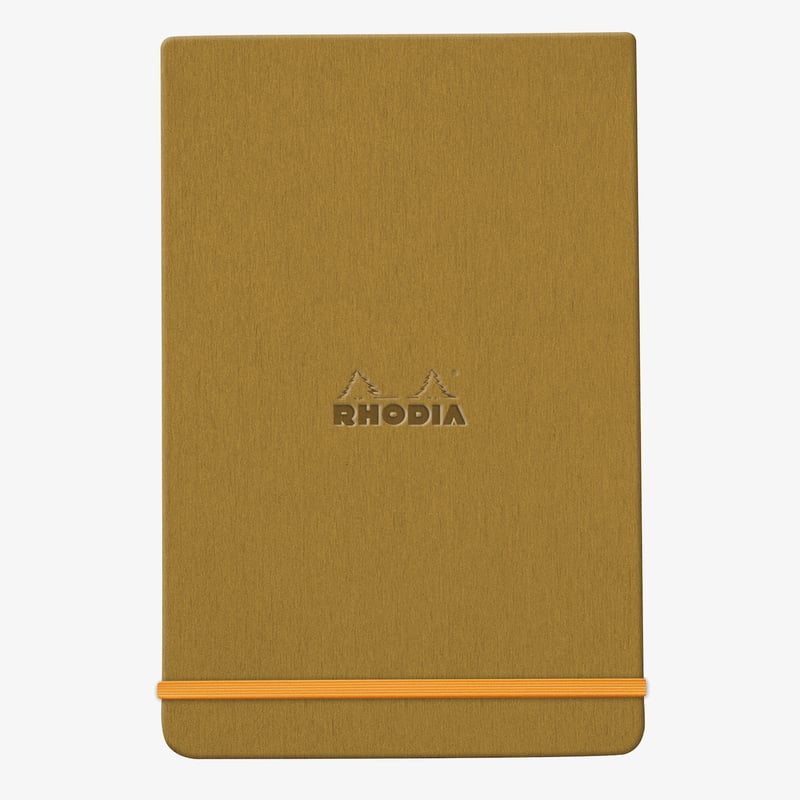 Rhodia Rhodia Webnotepad - Small - Gold - Lined