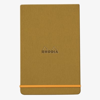 Rhodia Webnotepad - Small - Gold - Lined