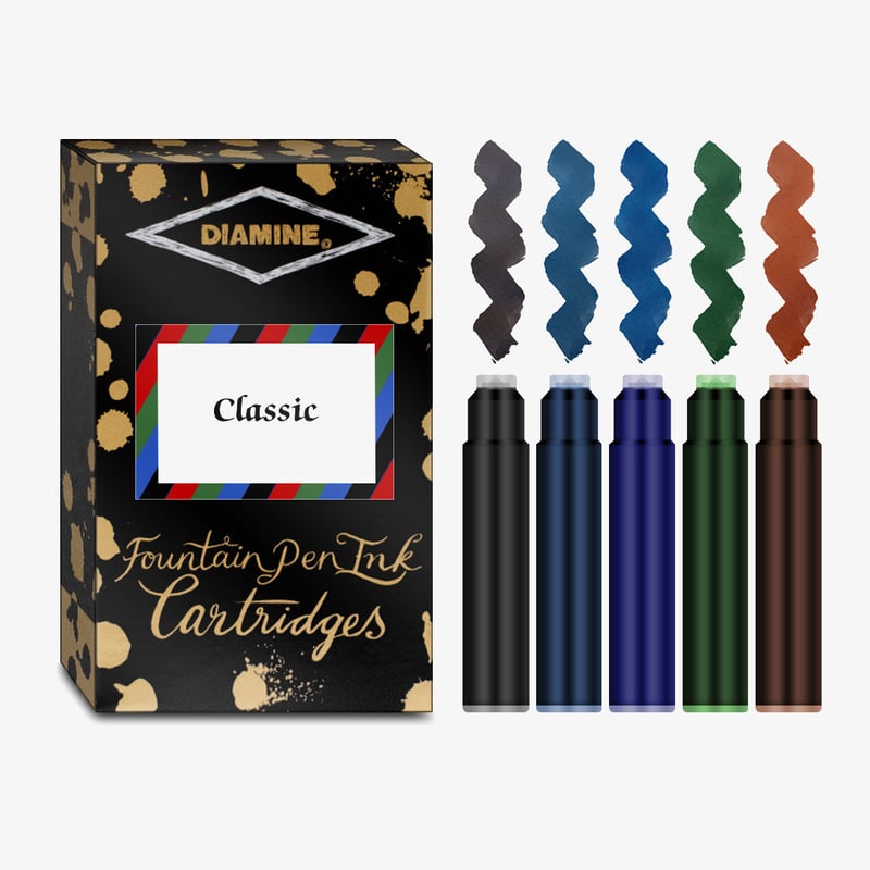 Diamine Inks Diamine Ink Cartridge - Classic Colours (Pack of 20)