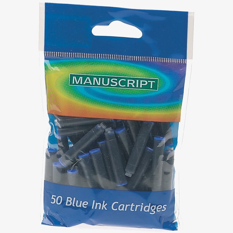Manuscript Manuscript Ink Cartridges - Pack of 50